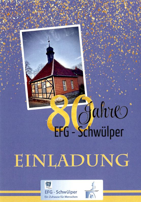Einladung Jubiläum
