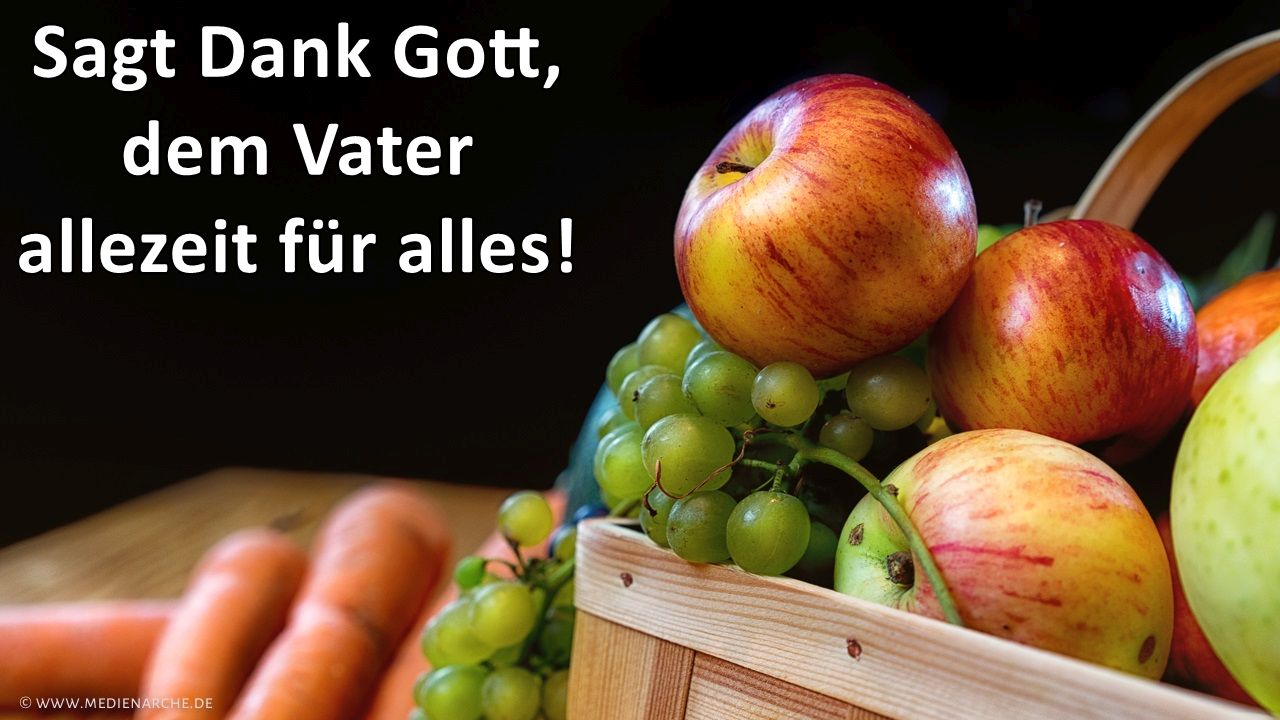 Schöne, glänzende Äpfel in einem Korb mit weiterem Obst und Gemüse.
